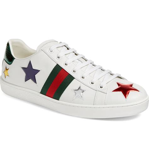 gucci sneakers stars|gucci casual sneakers.